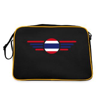 Thaïlande - Sac Retro - noir/or - Dos