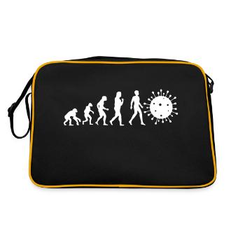 VIRUS EVOLUTION - Sac Retro - noir/or - Dos