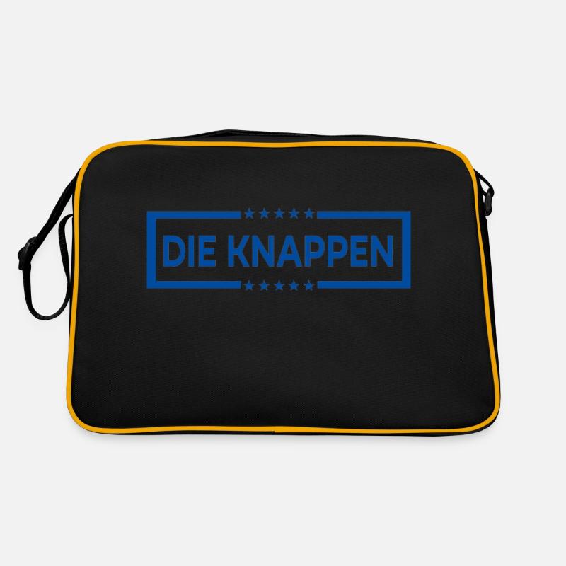 Die Knappen Fan-Design Retro Tasche