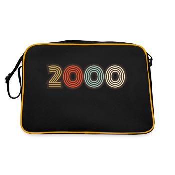 2000 rétro vintage - Sac Retro - noir/or - Dos