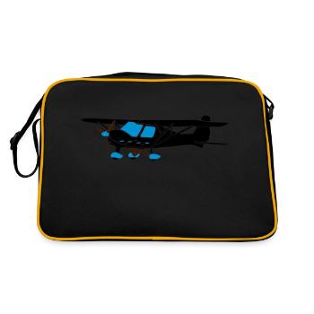 C42 - Sac Retro - noir/or - Dos