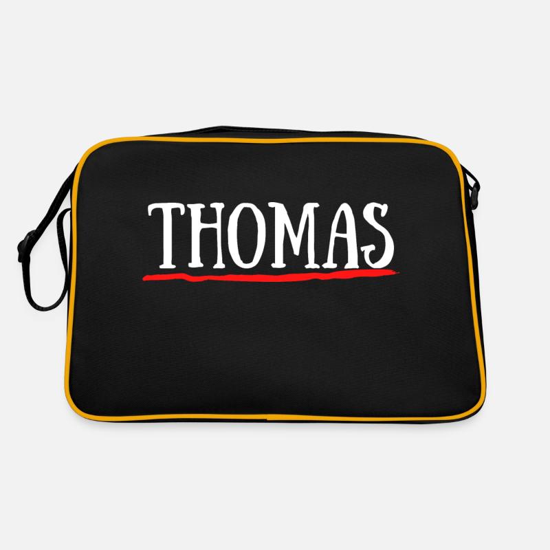 Thomas Prénom Cadeau Naissance Anniversaire Sac Retro