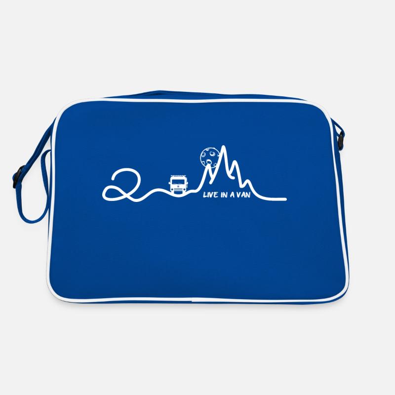 chemise 2 vivre dans une camionnette blanche | BLK Sac Retro
