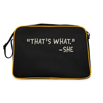 C’est ce qu’elle - Sac Retro - noir/or - Dos