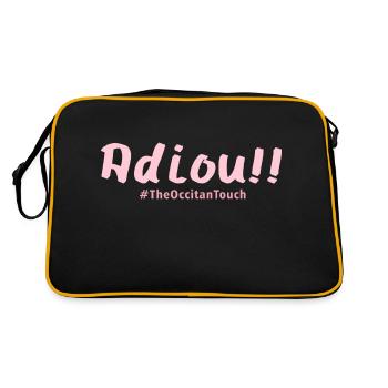 Adiou !! - Sac Retro - noir/or - Dos