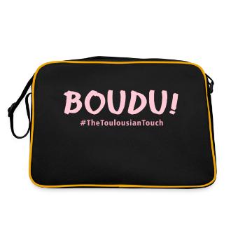 Boudu !! - Sac Retro - noir/or - Dos