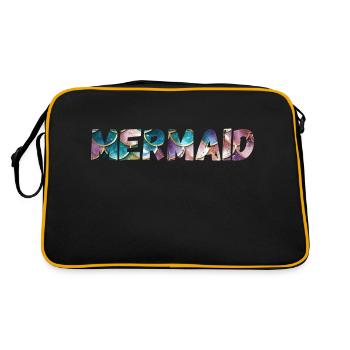 Sirène - Sac Retro - noir/or - Dos