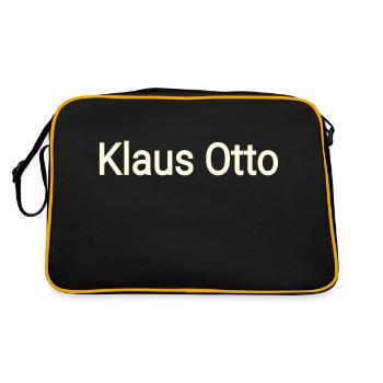 Klaus Otto - Sac Retro - noir/or - Dos