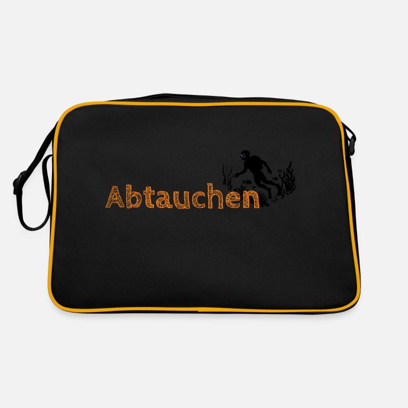 Manchmal will ich einfach abtauchen Retro Tasche