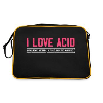 I Love Acid Skin Injecting Tox Facialist - Retro Bag - black/gold - Back