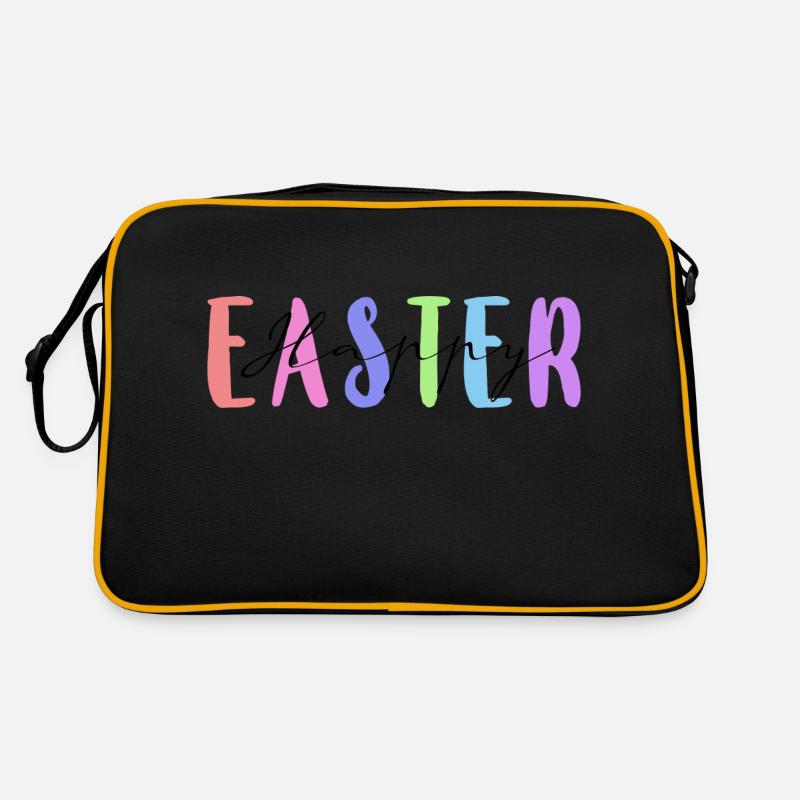Happy Easter Retro Bag
