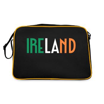 Irlande - Sac Retro - noir/or - Dos