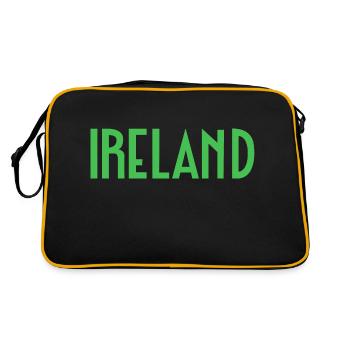 Irlande - Sac Retro - noir/or - Dos