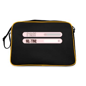 meTime - Sac Retro - noir/or - Dos