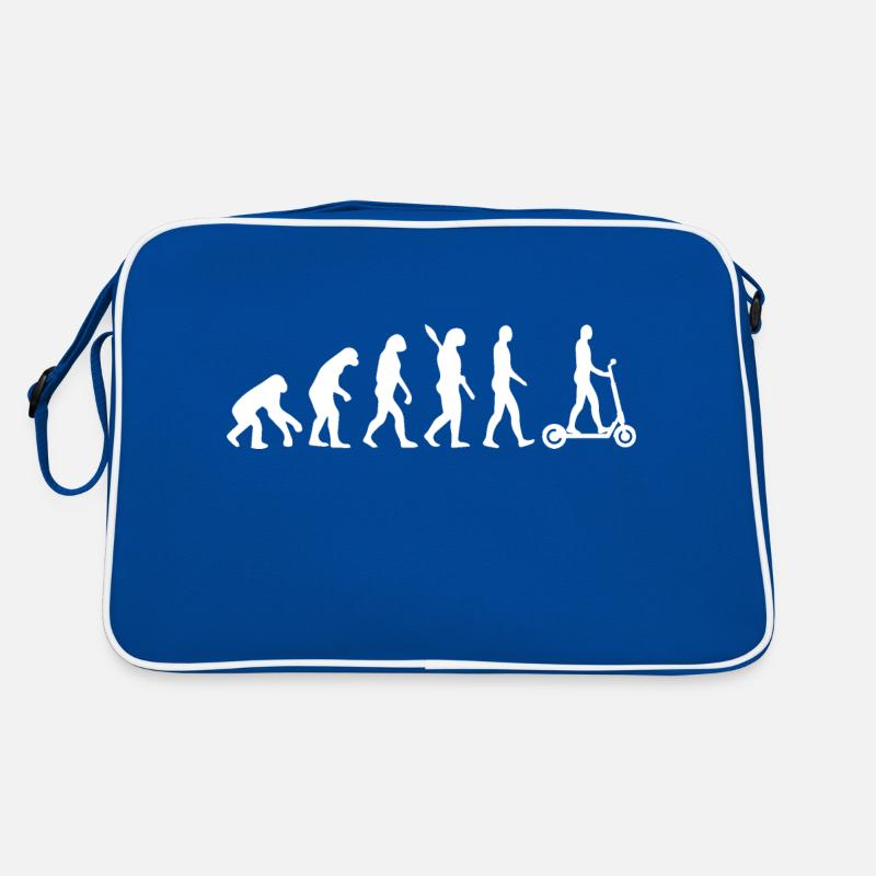 E-Scooter Roller Retro Tasche