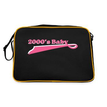 Année 2000 baby - Sac Retro - noir/or - Dos