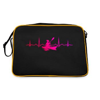 Canoë Kayak Femme Kayak Kayak Homme - Sac Retro - noir/or - Dos