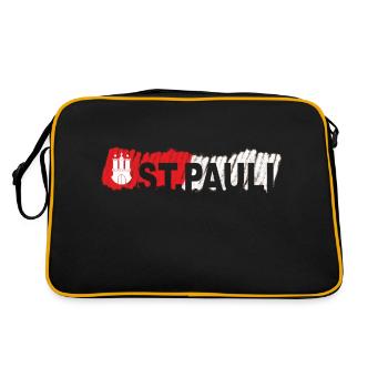 St.Pauli 2FB - Retro Bag - black/gold - Back
