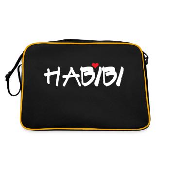 Habibi - Sac Retro - noir/or - Dos
