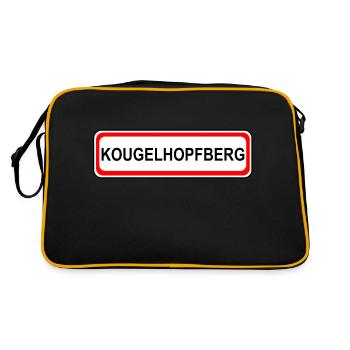 Kougelhopfberg - Sac Retro - noir/or - Dos