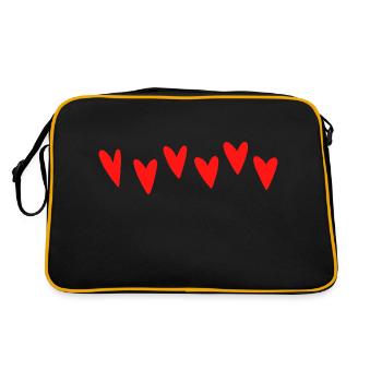 Six cores - Retro Bag - black/gold - Back