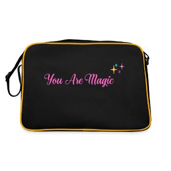 You Are Magic - Sac Retro - noir/or - Dos
