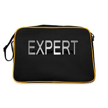 3D Expert - Retro Bag - black/gold - Back