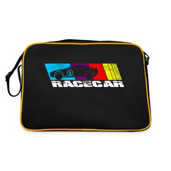 Voiture de course - Sac Retro - noir/or - Dos