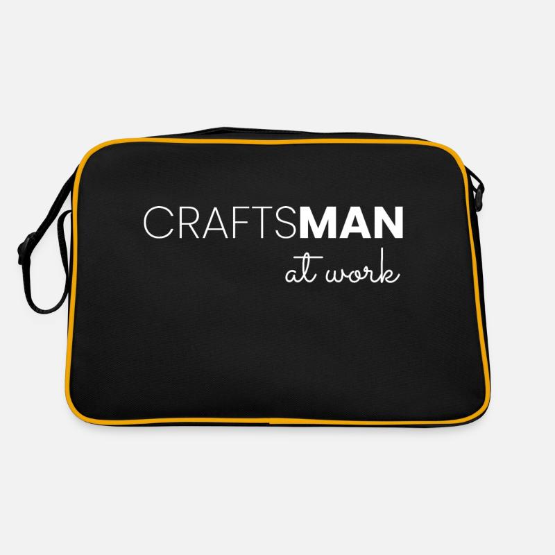 Artisan bricoleur Artisan Artisan Outil Construction Sac Retro