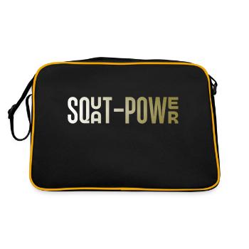Puissance de squat 26 - Sac Retro - noir/or - Dos