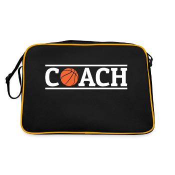 Basket-ball - Sac Retro - noir/or - Dos