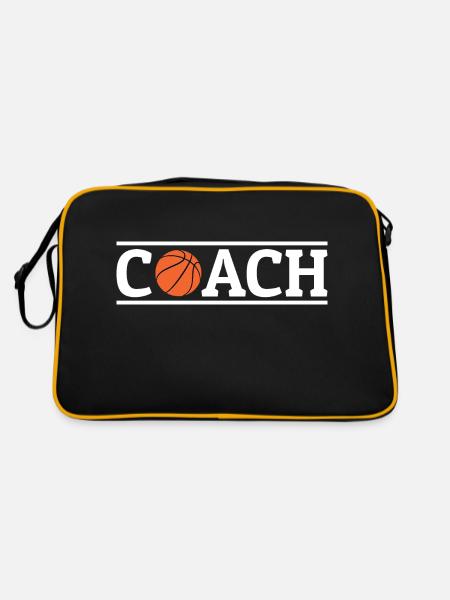 Basket-ball - Sac Retro - noir/or - Dos