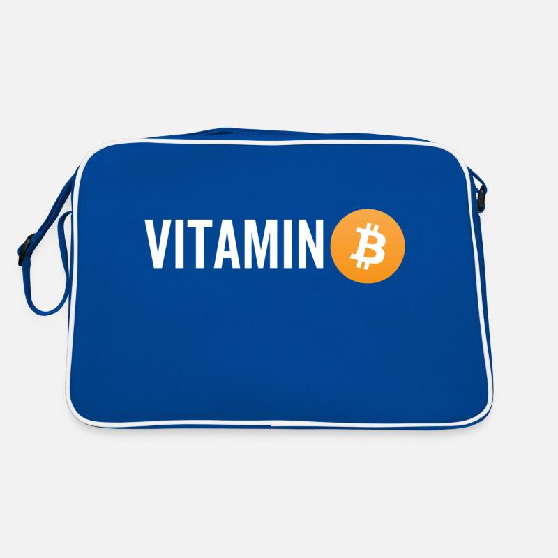Vitamin Bitcoin Retro Tasche