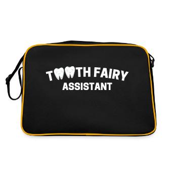 ASSISTANT FÉE DES DENTS - Sac Retro - noir/or - Dos