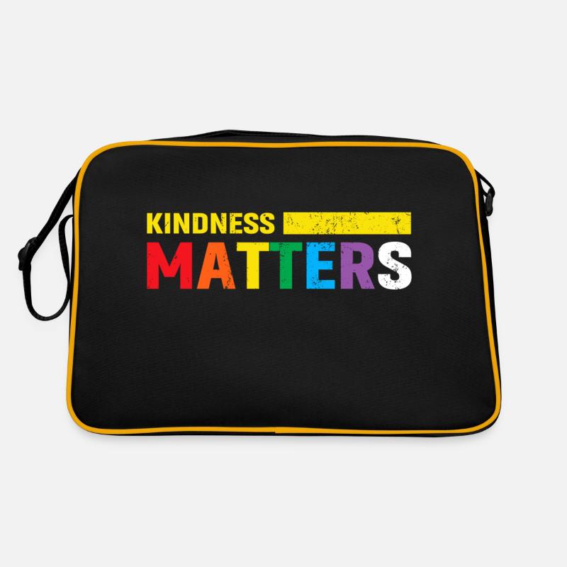 Kindness Matters Retro Tasche