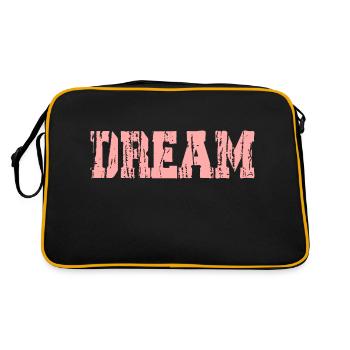 Dream - Retro Bag - black/gold - Back