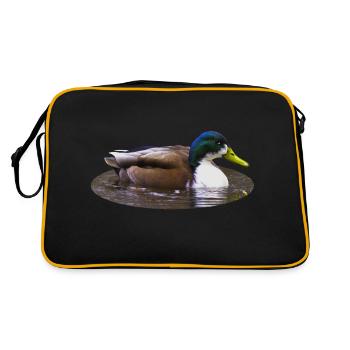 Canard colvert Canard Canard Canard - Sac Retro - noir/or - Dos