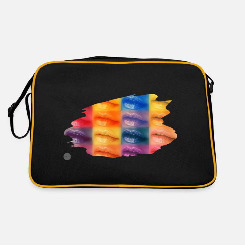 Colourful Mess Retro Tasche