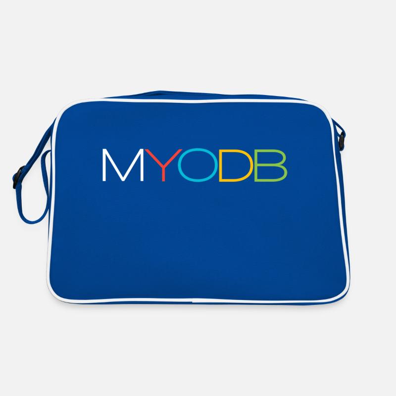 Myodb texte coloré Sac Retro