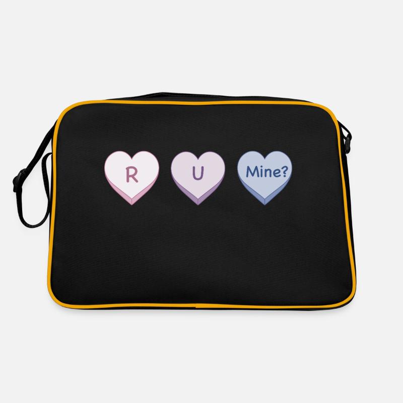 R U Mine ? - Sac Retro - noir/or