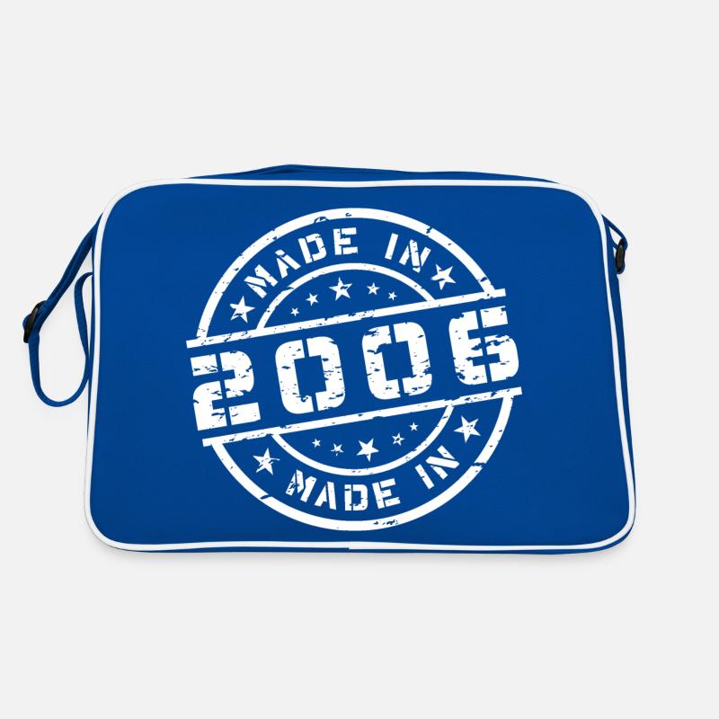 Année de naissance Né(e) - Fabriqué en 2006 Sac Retro