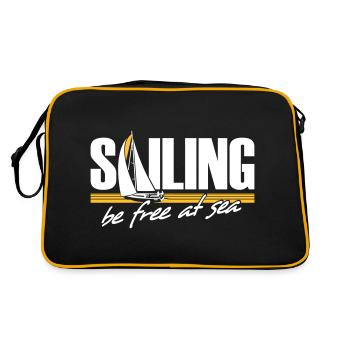 Navigation - Sac Retro - noir/or - Dos