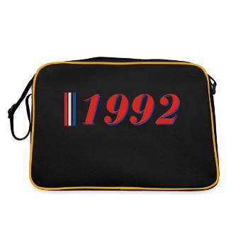 Year 1992 - Retro Bag - black/gold - Back