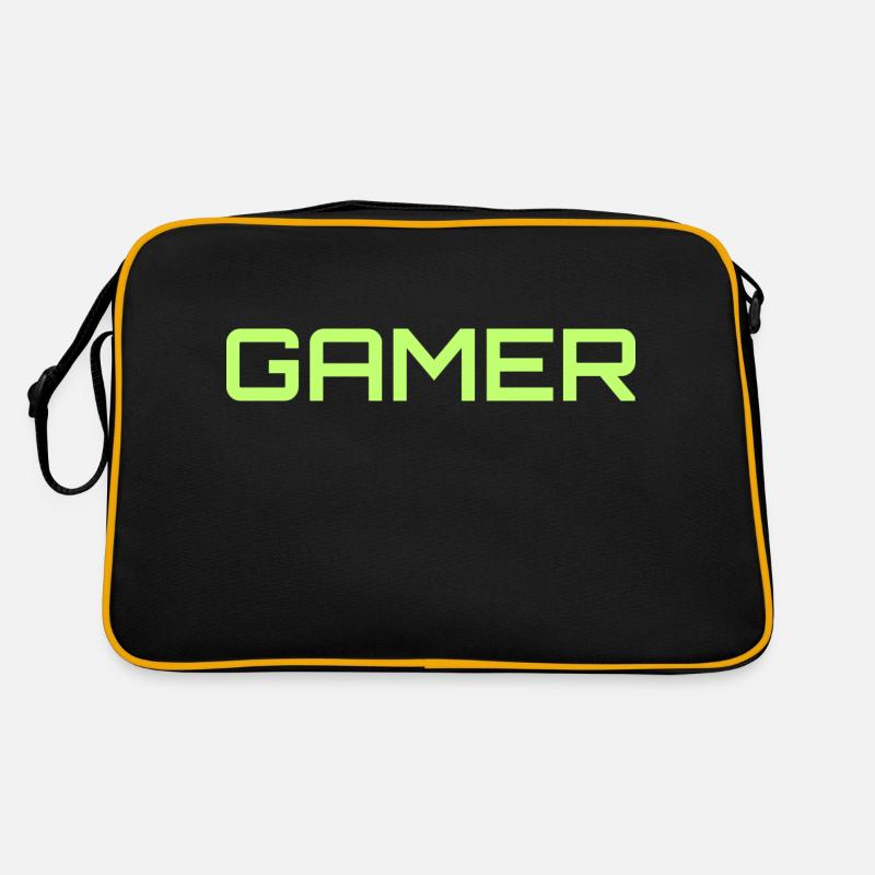 Gamer Green Retro Bag