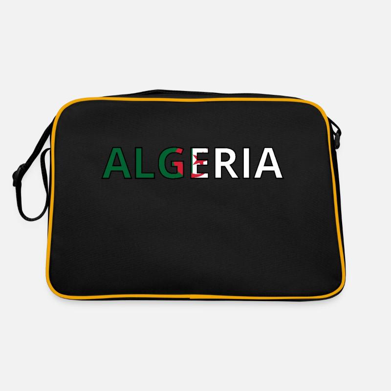 Drapeau Algeria Sac Retro