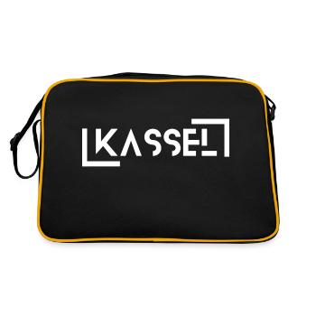 Kassel - Retro Bag - black/gold - Back