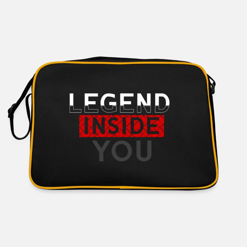 LEGENDE in dir Retro Tasche