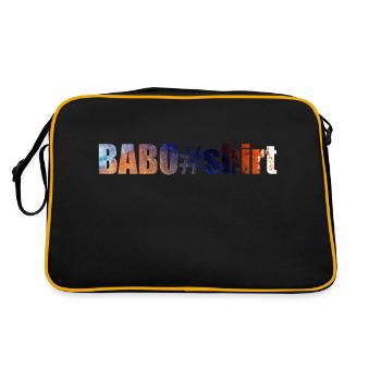 Chemise Baboshirt - Sac Retro - noir/or - Dos