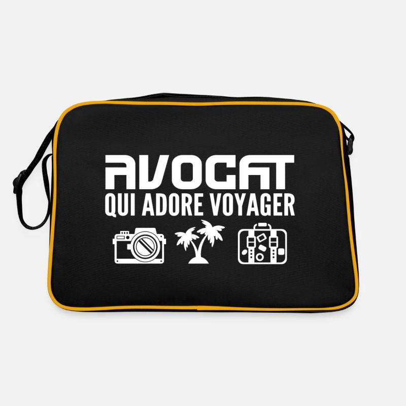 Reisende & Anwälte: Leidenschaft & Entdeckung Retro Tasche