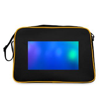 Blue Lights 73 - Retro Bag - black/gold - Back